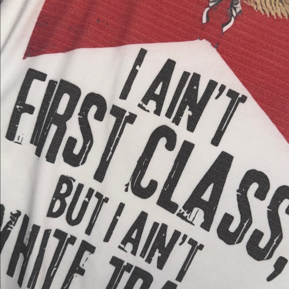 White Graphic Shirt - Picture 5 of 5